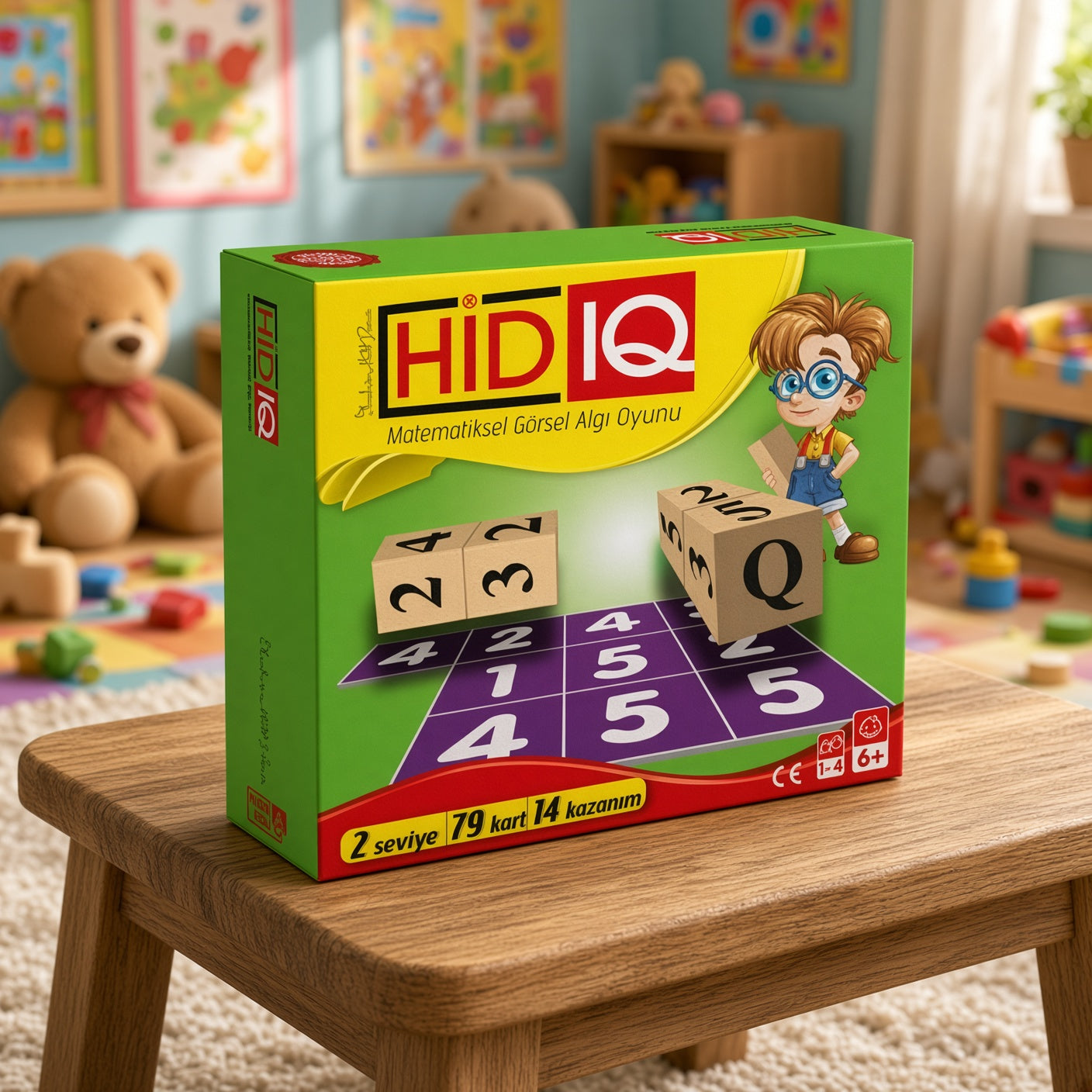 Hid IQ Matematiksel Görsel Algı ve Zeka Oyunu